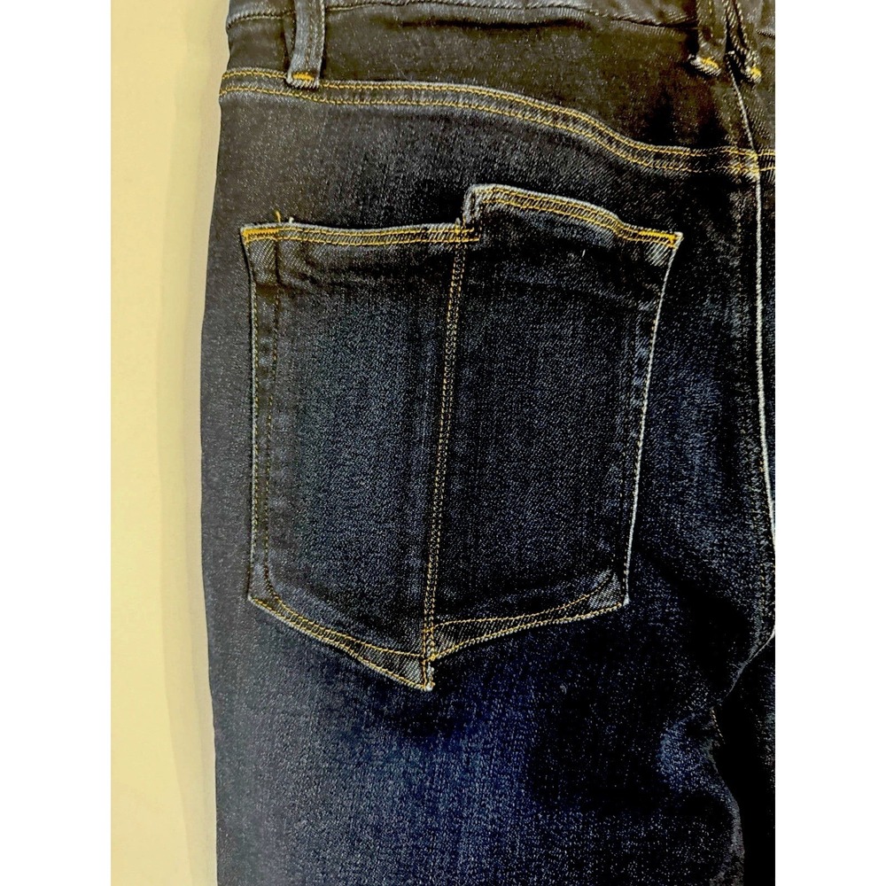 Good‎ American Good Classic Slim Straight Jeans NWT Size 15 Dark Wash 28" Inseam - Picture 9 of 13